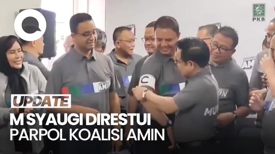 Anies Sebut M Syaugi Jadi Kapten Timnas Disetujui Parpol Koalisi