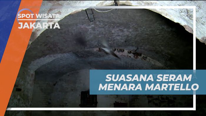 Memasuki Suasana Seram Tiap Sudut Menara Martello, Jakarta