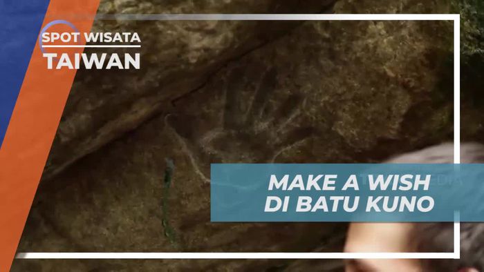 Batu Kuno Peninggalan Suku Asli Taiwan di Formosan Cultural Village 