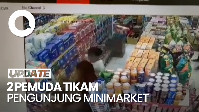 2 Pemuda Tikam Pengunjung Minimarket di Manado gegara Tersinggung Ditatap