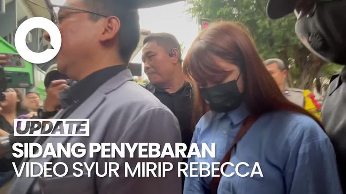 Rebecca Klopper Hadiri Sidang soal Video Syur, Tak Kenal dengan Penyebar