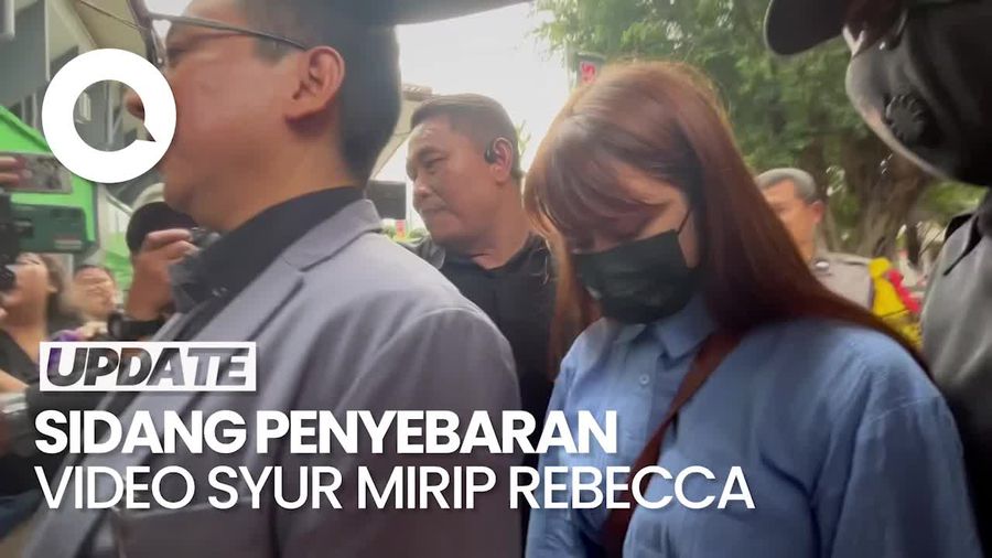 Rebecca Klopper Hadiri Sidang soal Video Syur, Tak Kenal dengan Penyebar