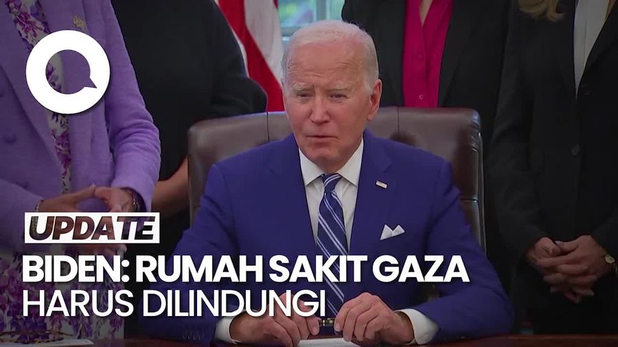Joe Biden Minta Rumah Sakit di Gaza Harus Dilindungi