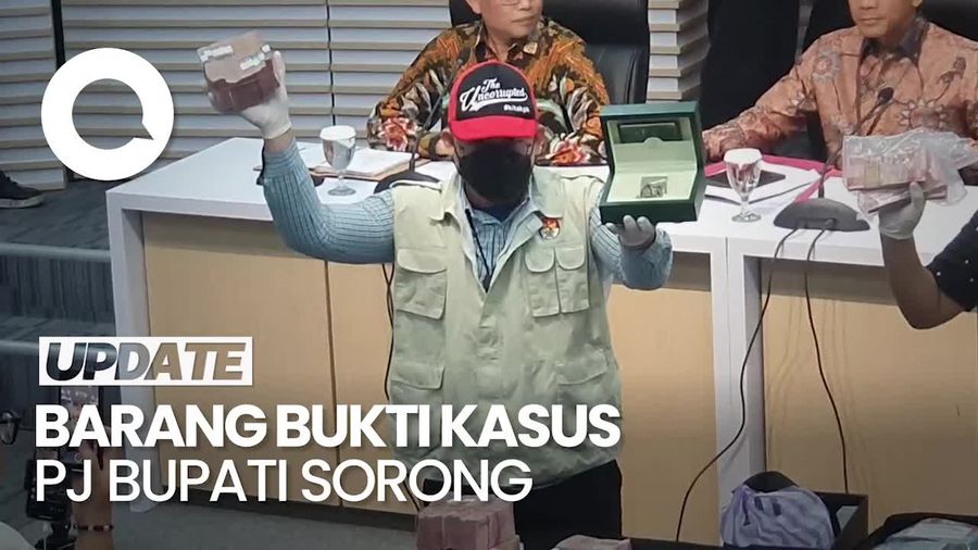 Penampakan Jam Rolex-Tumpukan Uang di Kasus Pj Bupati Sorong