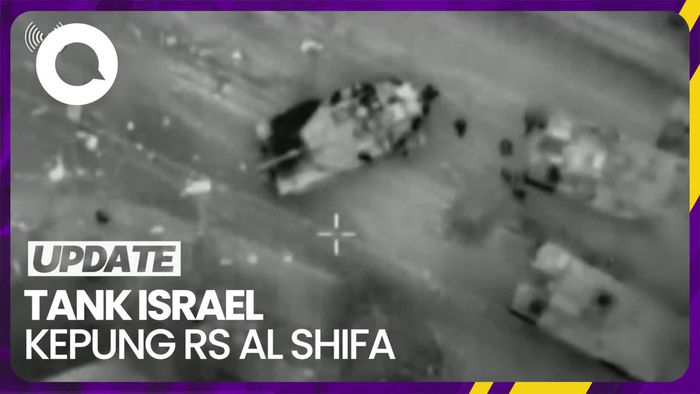 RS Al Shifa Dikepung Tank-tank Israel