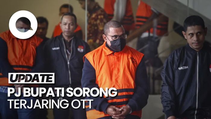 Pj Bupati Sorong Ditetapkan Sebagai Tersangka Dugaan Suap BPK Papua Barat