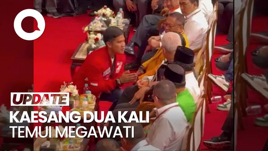 Dua Kali Kaesang Temui Megawati di KPU: Cium Tangan-Bersimpuh