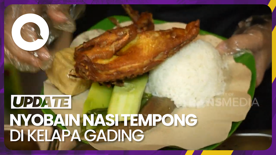  Bikin Laper: Makan Nasi Tempong Bali Paket Komplit di Kelapa Gading