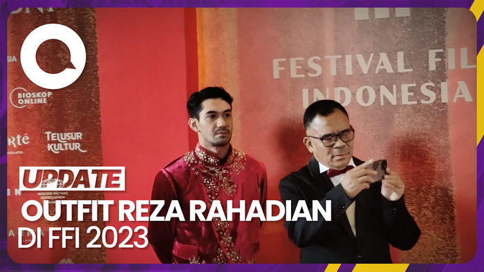 Intip Outfit Ketua Komite Reza Rahadian di FFI 2023