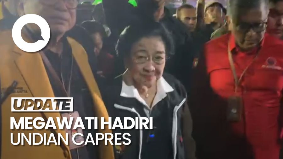 Megawati-OSO Tiba di KPU Jelang Undian Nomor Urut Capres