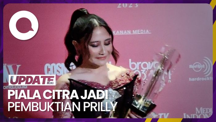 Raih Piala Citra, Prilly Sebut Banyak Orang Ragukan Kariernya di Dunia Film