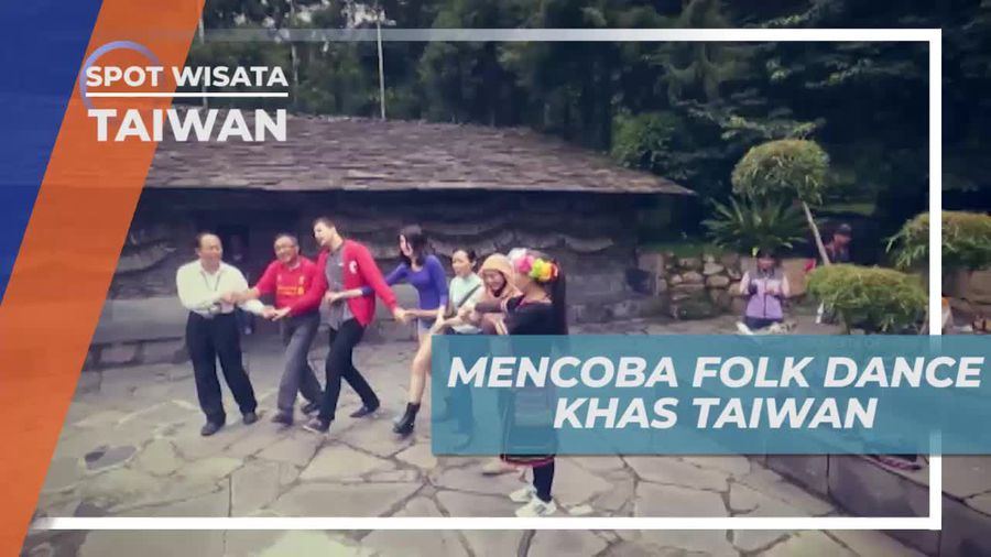 Mencoba Menari Fork Dance Khas Taiwan di Formosan Cultural Village 