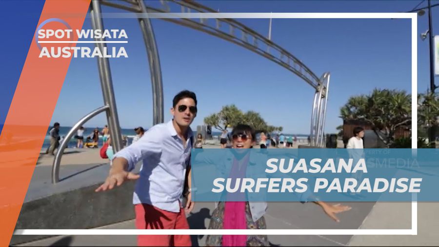 Liburan Seru Mengunjungi Surganya Para Peselancar di Pantai Surfers Paradise, Australia