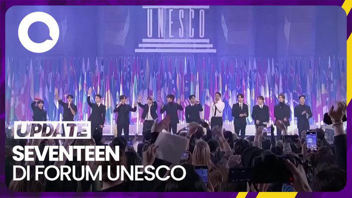 Lihat Lagi Aksi SEVENTEEN di Panggung UNESCO