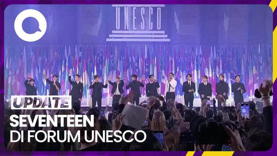 Lihat Lagi Aksi SEVENTEEN di Panggung UNESCO