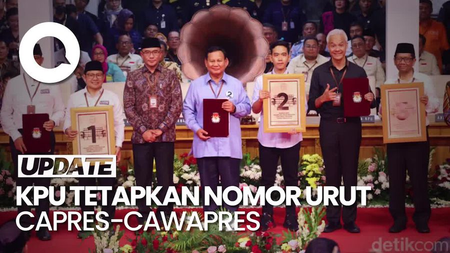 Serba-serbi Acara KPU Undi-Tetapkan Nomor Urut Pilpres 2024