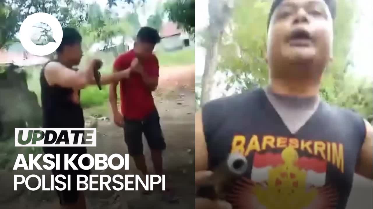 Sederet Fakta Aksi Polisi Koboi Todong Pistol Ke Warga Palopo