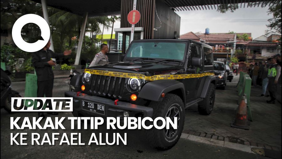 Kakak Rafael Alun Titip Rubicon Malah Dipakai Mario Lalu Disita Polisi