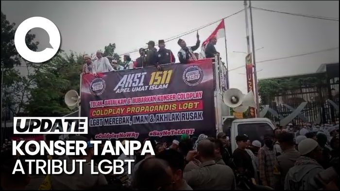 Kapolda Metro Pastikan Tak Ada Atribut LGBT di Konser Coldplay