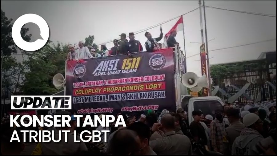 Kapolda Metro Pastikan Tak Ada Atribut LGBT di Konser Coldplay