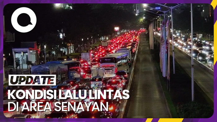 Konser Coldplay Bikin Lalu Lintas di Sudirman ke Arah Senayan Macet