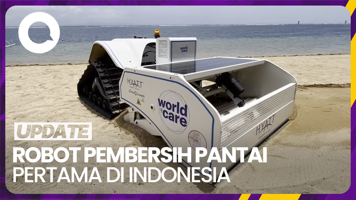 Mengenal BeBot Robot Canggih Pembersih Sampah Pertama di Indonesia