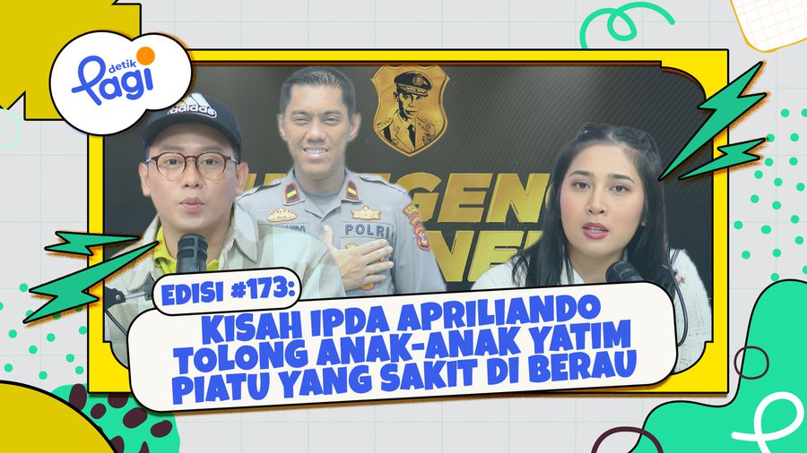 Kisah Ipda Apriliando Tolong Anak-anak Yatim Piatu yang Sakit di Berau