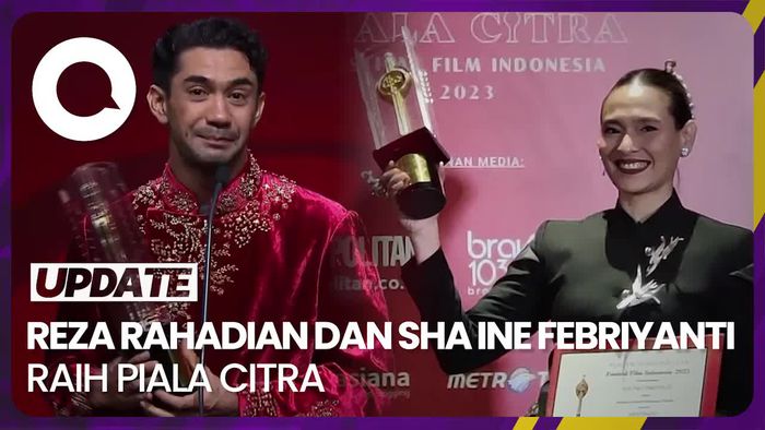 Rasa Syukur Reza Rahadian-Sha Ine Febriyanti Raih Pemeran Utama Terbaik FFI 2023