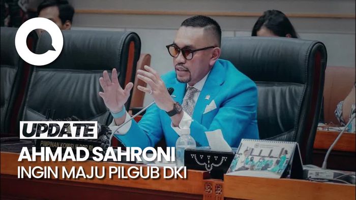 Kelakar Ahmad Sahroni Tak Masuk Timnas AMIN: Mau Maju Pilgub DKI