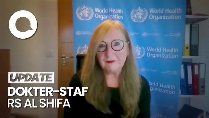 WHO Puji Perjuangan Dokter dan Staf di RS Al Shifa