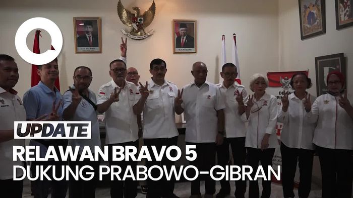  Tegak Lurus ke Luhut, Relawan Bravo 5 Deklarasi Dukung Prabowo-Gibran