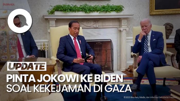 Jokowi Minta Biden Gunakan Pengaruhnya Hentikan Kekejaman di Gaza