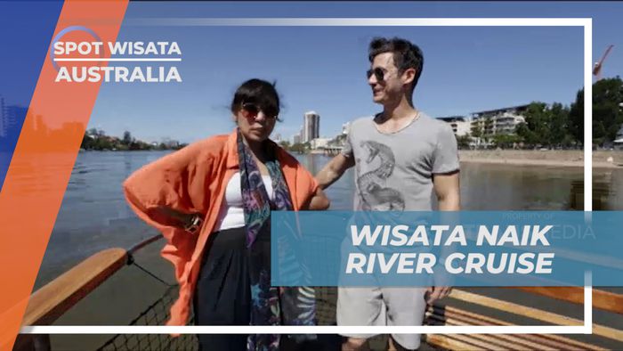 Berkeliling Kota Brisbane Menyusuri Sungai Naik River Cruise, Australia