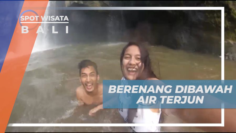 Sensasi Seru Merasakan Derasnya Aliran Air Tejun yang Menyegarkan, Bali