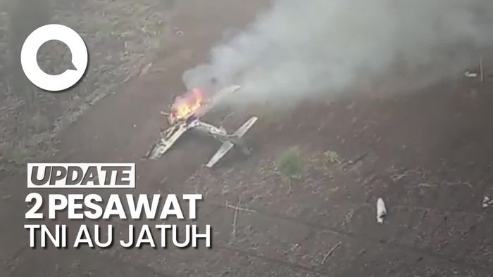 Ada 2 Pesawat Super Tucano TNI AU Jatuh di Pasuruan