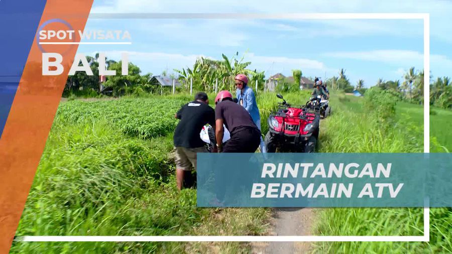 Jalan Sempit, Rintangan Bermain ATV di Bali
