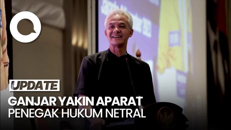 Ganjar Yakin Netralitas Aparat di Pilpres 2024: Apalagi Saya Anak Polisi