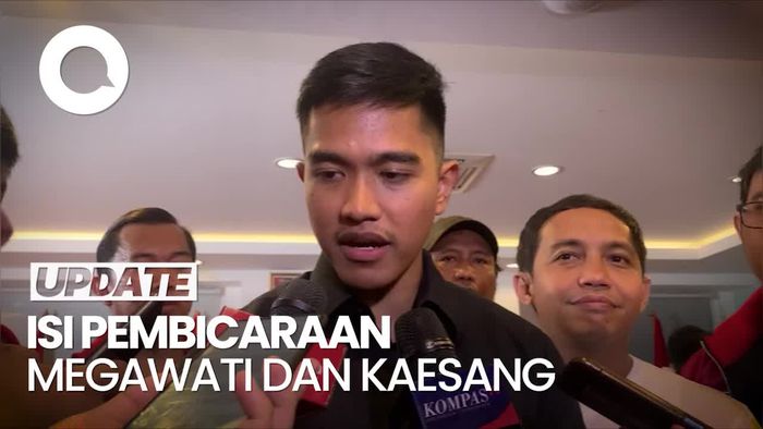 Terungkap! Ini Pembicaraan Kaesang saat Sungkem ke Megawati