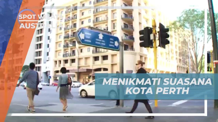 Berjalan Kaki Menikmati Keindahan Panorama Kota Perth Australia 