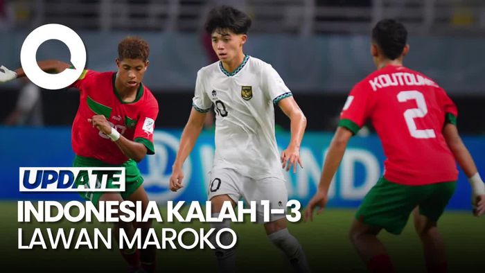 Indonesia Nyerah 1-3 Lawan Maroko, Berat untuk Lolos ke Fase Gugur