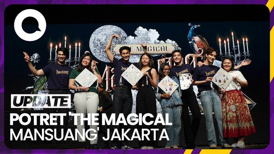 Potret Keseruan The Magical ManSuang di Jakarta