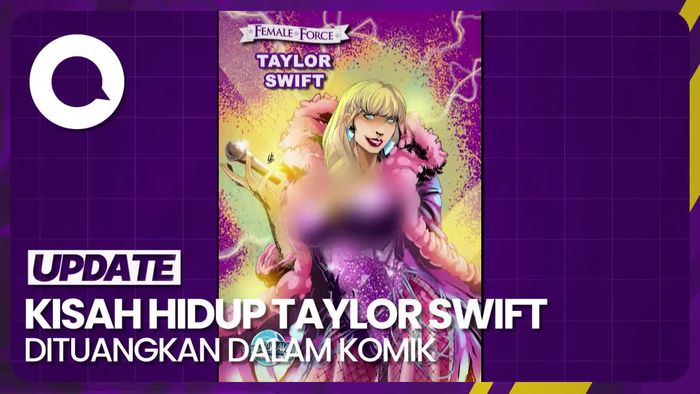 Bocoran Isi Komik Biografi Taylor Swift