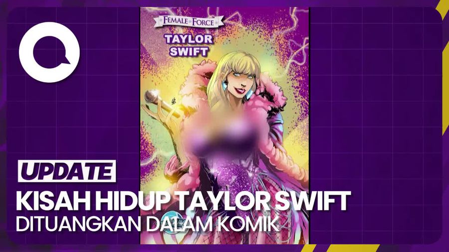 Bocoran Isi Komik Biografi Taylor Swift