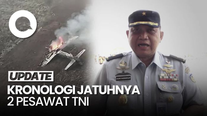 Penjelasan TNI AU soal Kronologi 2 Pesawat Super Tucano Jatuh di Pasuruan