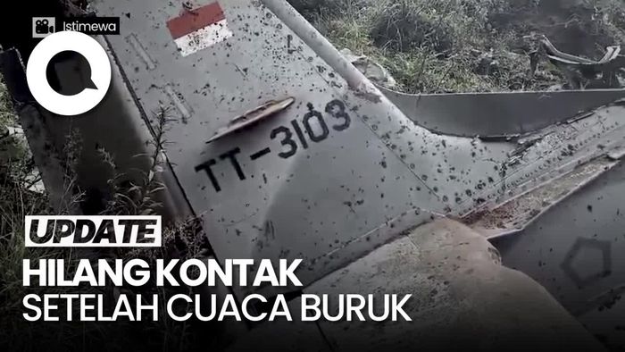 TNI AU Sebut Pesawat Super Tucano Jatuh Setelah Cuaca Buruk