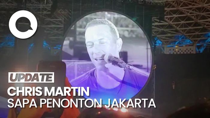 Chris Martin: Saya Senang Bisa Hadir di Jakarta