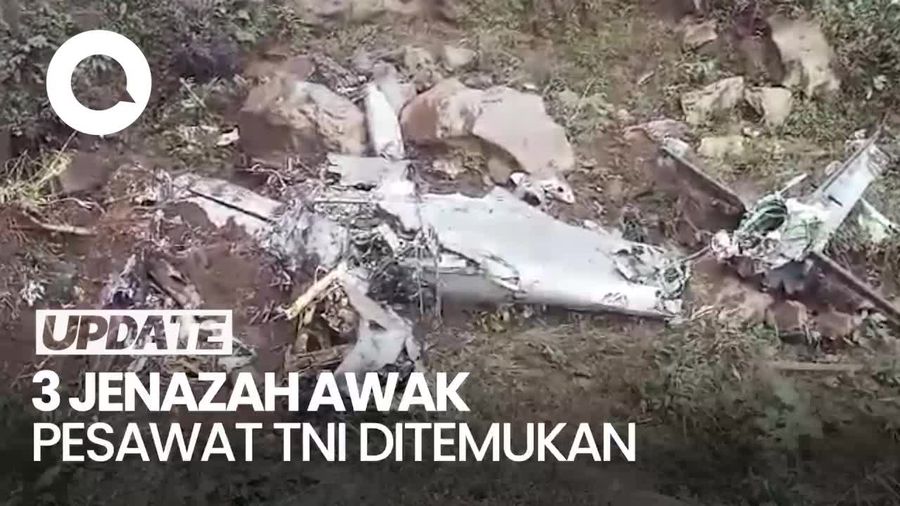 3 Jenazah Awak Pesawat Super Tucano Ditemukan, 1 Masih Dicari