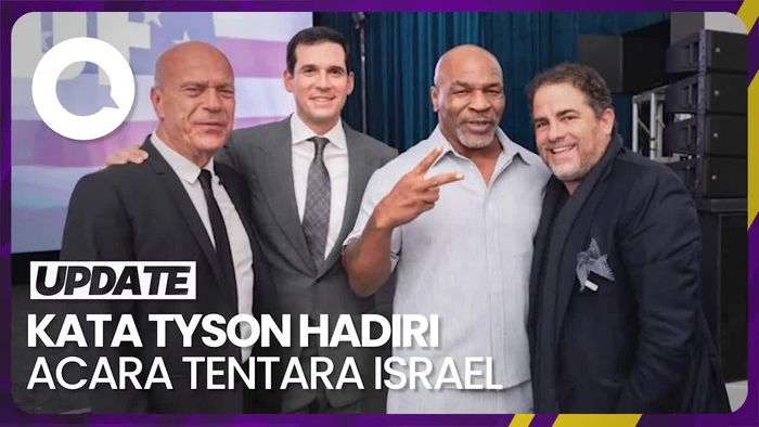 Klarifikasi Mike Tyson soal Hadiri Acara Tentara Israel