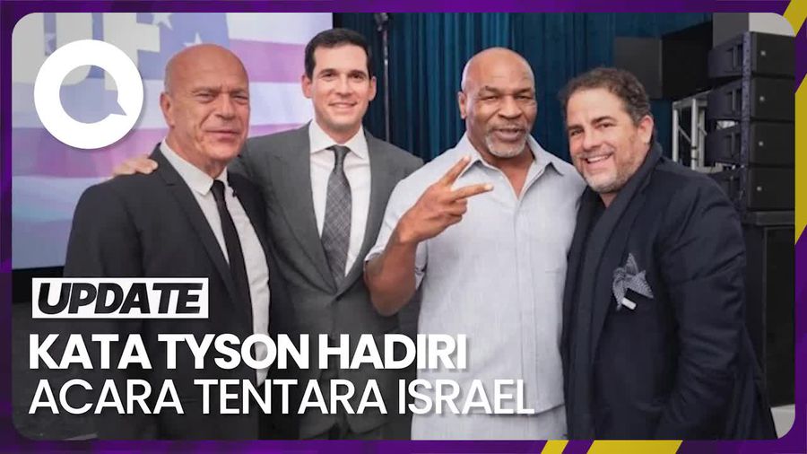 Klarifikasi Mike Tyson soal Hadiri Acara Tentara Israel