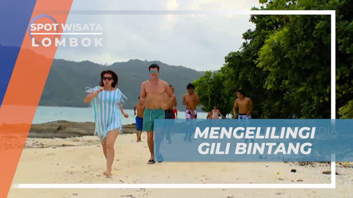 Seru-seruan Berlari Kecil Mengelilingi Pulau Kecil Gili Bintang, Lombok